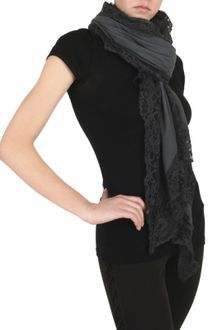 Marucelli Jersey and Lace Scarf - Lyst