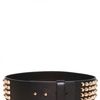 Versace 6cm Studded Smooth Leather Belt in Black - Lyst