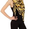 Versace Printed Woven Modal Linen Scarf in Gold (multi) - Lyst