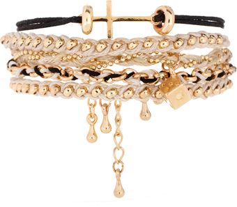 ASOS Collection Asos Monochrome Cross Friendship Bracelet Pack - Lyst