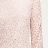 Diane Von Furstenberg Dress Zarita Lace in Beige (nude) - Lyst