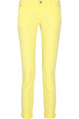 Juicy Couture Cropped Low-rise Skinny Jeans