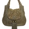Sara Berman Louis Purse Top Tote in Green (sage) - Lyst