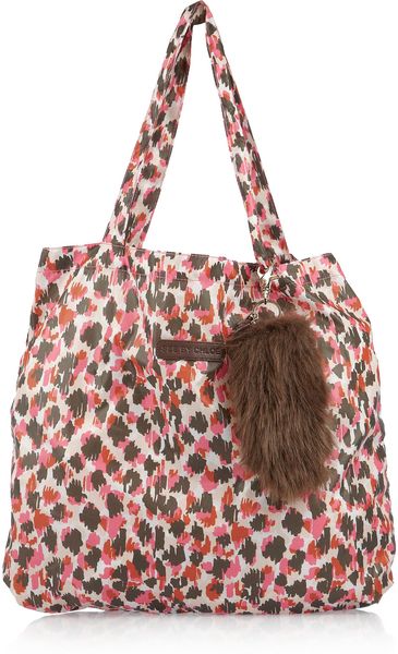 See By Chloé Printed Nylon Tote with Keyfob in Multicolor (multicolored) - Lyst