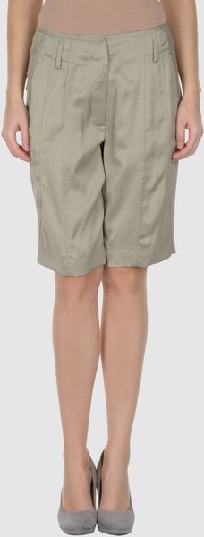  Pleated Front Bermudas 