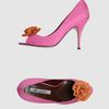 Brian Atwood Pumps with Open Toe in Purple - Lyst