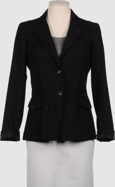 Fabrizio Lenzi Blazer in Black (brown) - Lyst