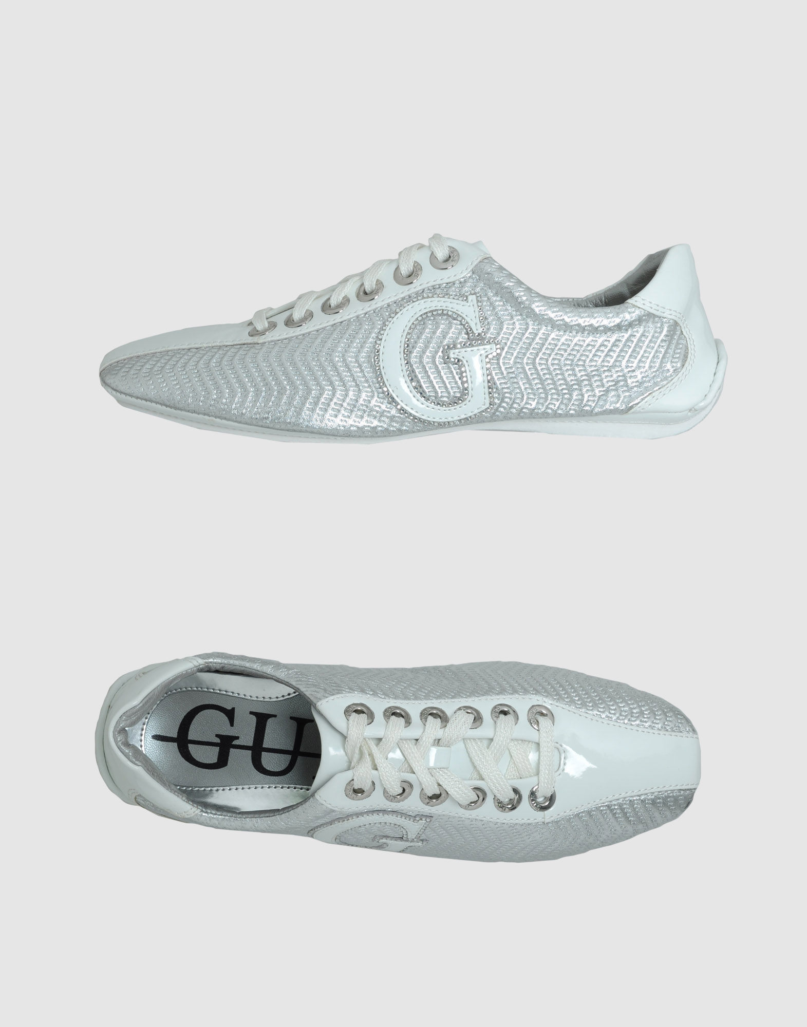 guess silver shoes