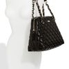 Kate Spade Gold Coast  Georgina Quilted Metallic Shopper in Black - Lyst