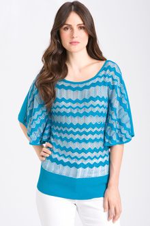 Payton Wave Dolman Sleeve Sweater - Lyst
