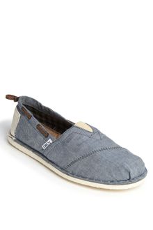 Toms Bimini Stitchout Chambray Slip-on - Lyst