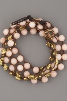 Love Heals Pink Jade Wrap Bracelet - Lyst
