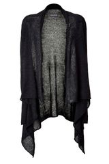 Zadig & Voltaire Carbon Pointelle Cozy Cardigan