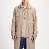3.1 Phillip Lim Convertible Silk Anorak in Khaki for Men - Lyst