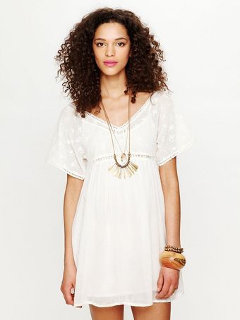 Free People Ethnic Lace Dress - Lyst