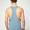 Asos Vest With Extreme Racer Back in Blue for Men (bluemarl) - Lyst