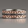 Stephen Webster Black Sapphire Chain Ring in Silver for Men (11) - Lyst