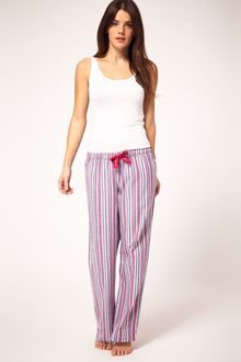 Calvin Klein Cotton Philippa Stripe Pj Pant - Lyst