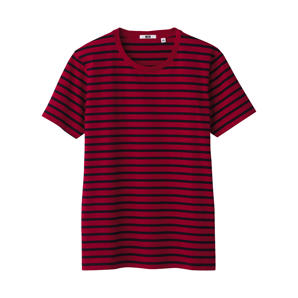 Uniqlo Men Striped Short Sleeve T Shirt A in Red for Men ...