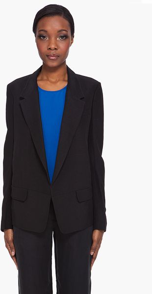  Cutaway Back Blazer 