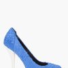 Alexander Wang Leather Aida Heels in Blue (cobalt) - Lyst