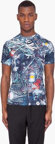 Christopher Kane Multi Wired Tshirt in Multicolor for Men (multi) - Lyst