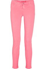 J Brand 811 Mid-rise Cropped Skinny Jeans