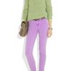 J Brand 811 Midrise Cropped Skinny Jeans in Purple (lilac) - Lyst