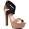 Jessica Simpson Pattina  Nude Black Pat in Pink (nude) - Lyst