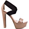Jessica Simpson Pattina  Nude Black Pat in Pink (nude) - Lyst