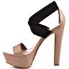 Jessica Simpson Pattina  Nude Black Pat in Pink (nude) - Lyst