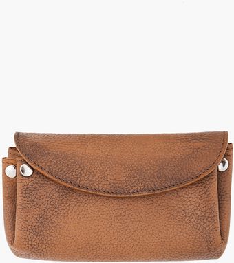  Barley Brown Snap Wallet 