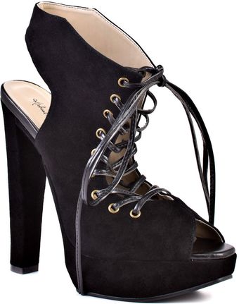 Michael Antonio Studio Malka - Black Suede Leather - Lyst