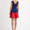 Shoshanna Aline Dress in Blue (black) - Lyst