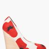 Yves Saint Laurent Maryna Flower Print Wedges in Floral (ivory) - Lyst