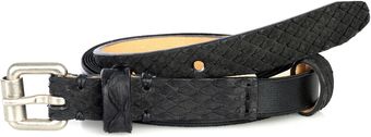  Black Sioux Skinny Wrap Belt 