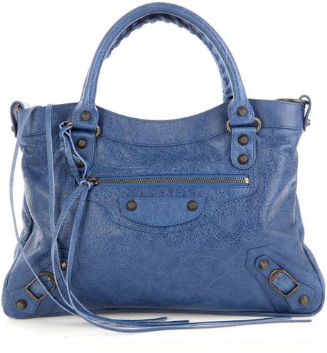 Balenciaga Classic Town Messenger Bag in Blue (cobalt) Balenciaga Classic Town Messenger Bag in Blue (cobalt)