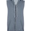 Balmain Hooded Gilet in Gray for Men (grey) - Lyst