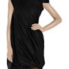 La Petite Salope Twisted Cottonvoile Dress in Black - Lyst