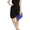 La Petite Salope Twisted Cottonvoile Dress in Black - Lyst