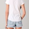 Lanston Tucked Sleeve Tee in White - Lyst