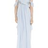 Marchesa Embellished Silkchiffon Gown in Blue (lilac) - Lyst