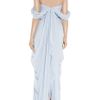 Marchesa Embellished Silkchiffon Gown in Blue (lilac) - Lyst