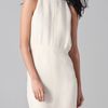 Nellie Partow Ava Dress in White (crema) - Lyst
