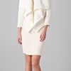 Nellie Partow Ava Dress in White (crema) - Lyst