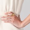 Nellie Partow Ava Dress in White (crema) - Lyst