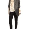 Philosophy Di Alberta Ferretti Ruffled Silk Top in Beige (blush) - Lyst