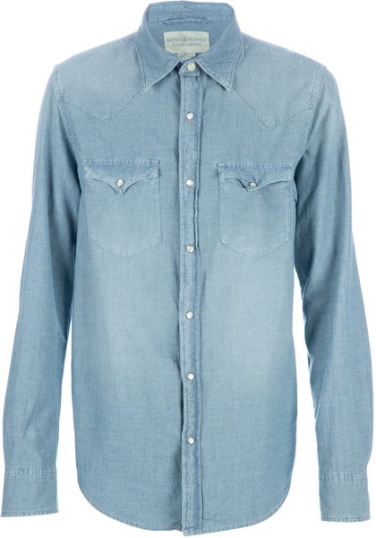 Ralph Lauren Denim Shirt in Blue for Men (denim) - Lyst
