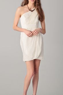 Shoshanna Melanee One Shoulder Dress - Lyst