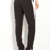 3.1 Phillip Lim Silk Crêpe De Chine Side Panel Trousers in Black (black/ antique white) - Lyst